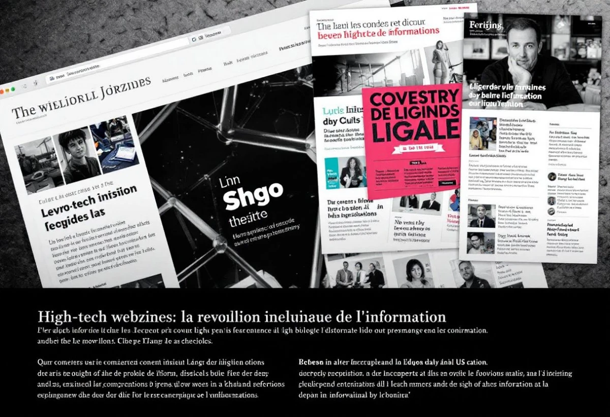 High-tech webzines : la révolution numérique de l'information