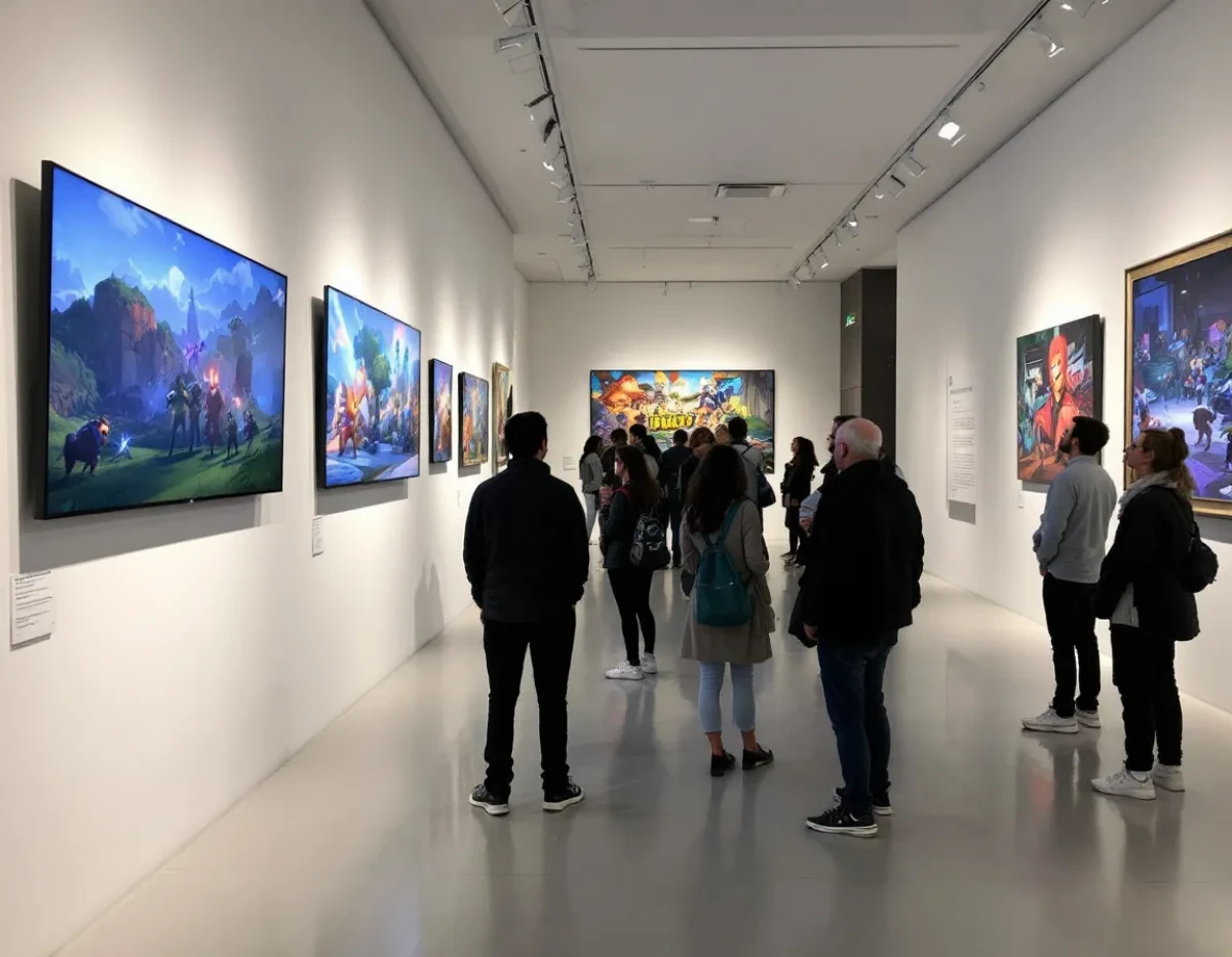 Le jeu vidéo comme forme d'art reconnue