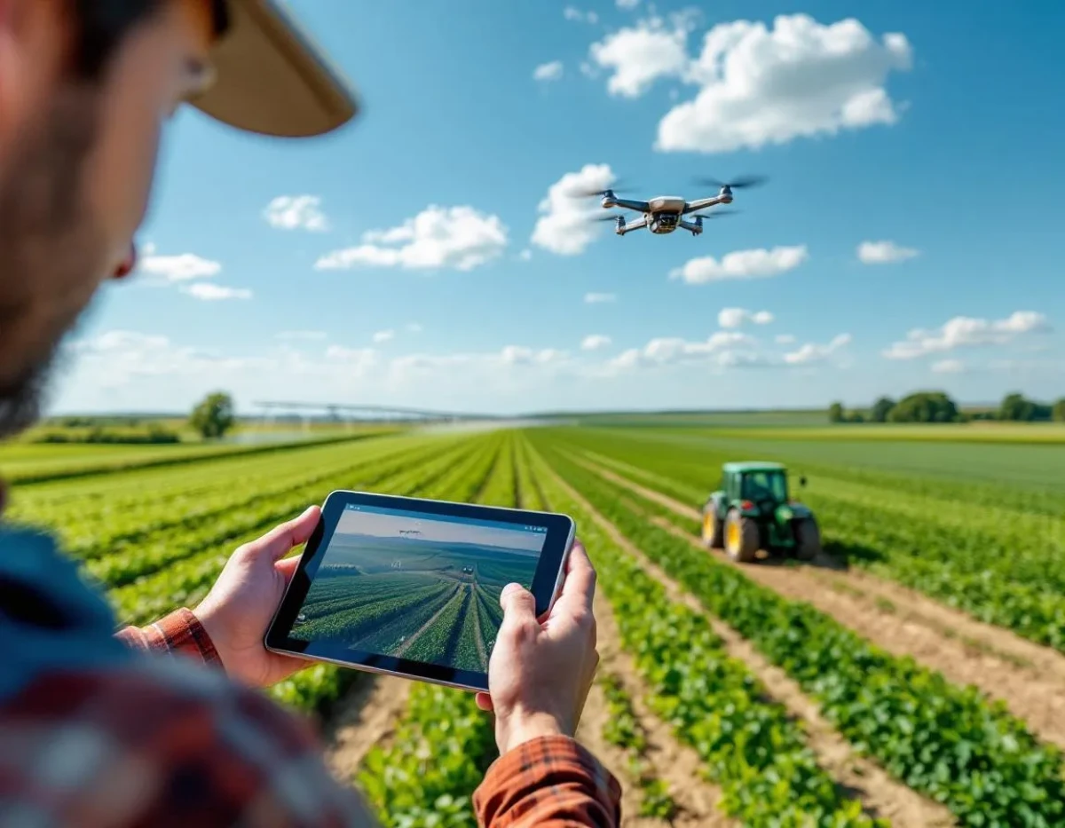 L'agriculture connectée révolutionne le travail des champs
