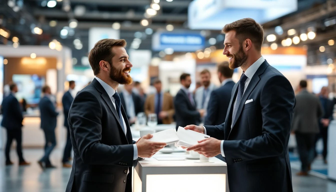 Serviettes personnalisées : leviers marketing lors des salons B2B